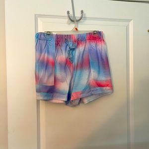 Multicolored cloth shorts
